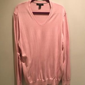 Banana Republic Luxury Blend Pink Pullover